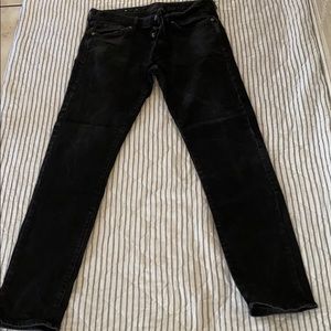 MEN DENIM SKINNY BLACK JEAN